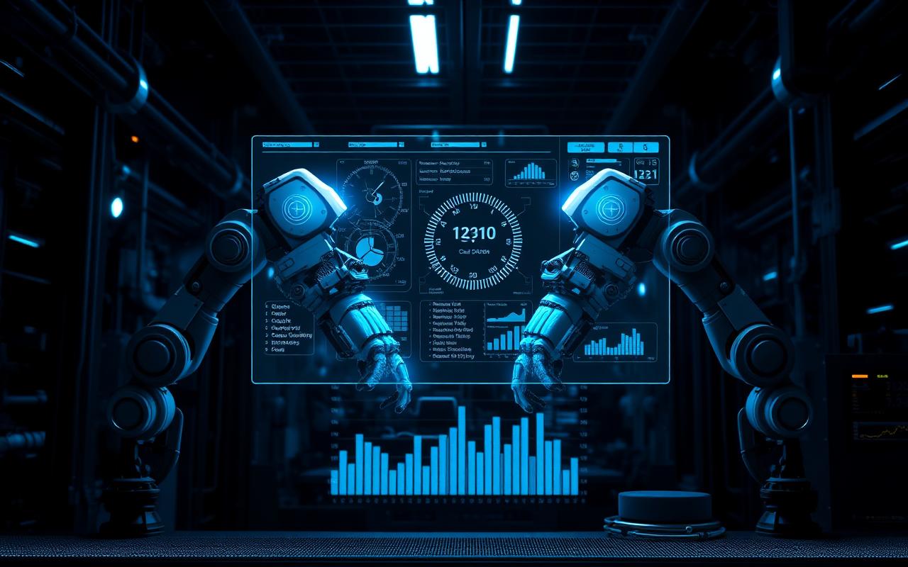 Industrial automation dashboard